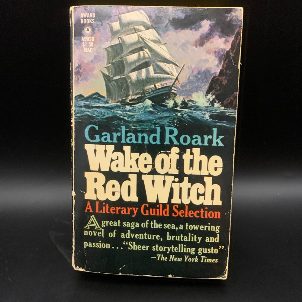 Vintage 1946 Wake Of The Red Witch By Garland Roark Paperback Book
